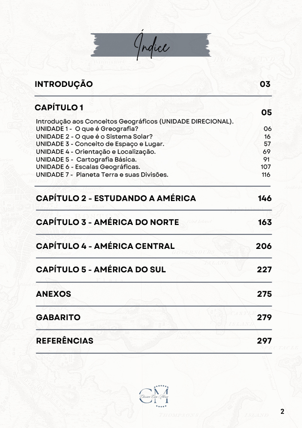 Amostra Grátis - Caderno Geografia-2
